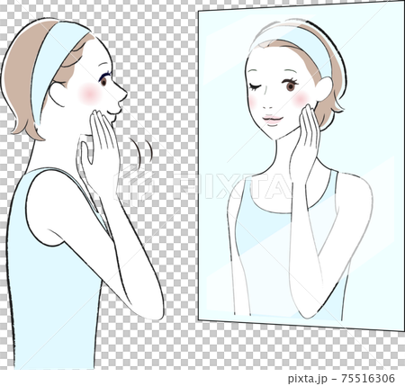 スキンケア 女性 スキンケア 女性 75516306