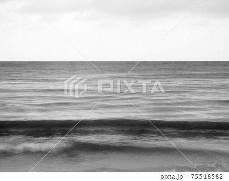 abstract seascape black and white photo abstract seascape black and white photo 75518582