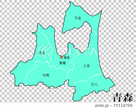 Aomori prefecture by prefecture of Japan 75518706