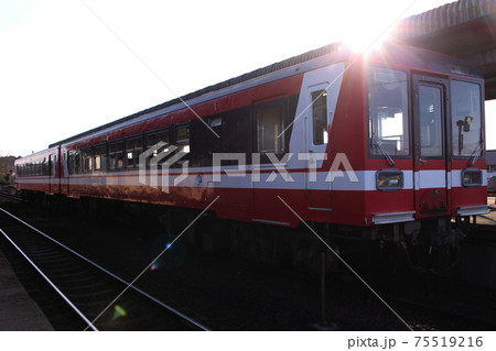 鹿島鉄道ワンマン電車 75519216
