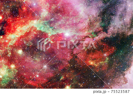 Awesome of endless cosmos. Elements of this image furnished by NASA 75523587