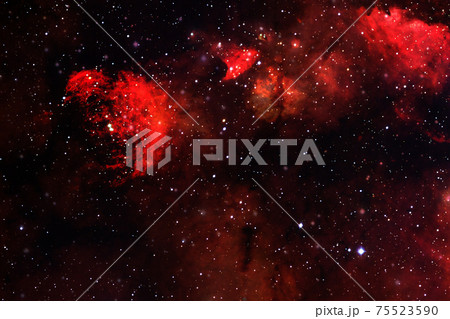 Nebula, cluster of stars in deep space. Elements of this image furnished by NASA 75523590
