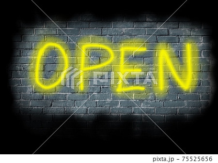 OPENネオン看板 75525656
