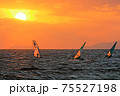 夕陽のセーリング 夕陽のセーリング 75527198