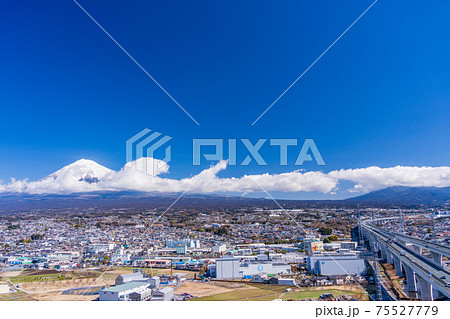 新東名高速道路、静岡県富士宮市付近 75527779