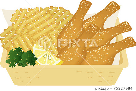 チキンバスケット 75527994