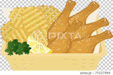 チキンバスケット 75527994