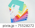 なつかしのカラフルフロッピーディスク 75528272