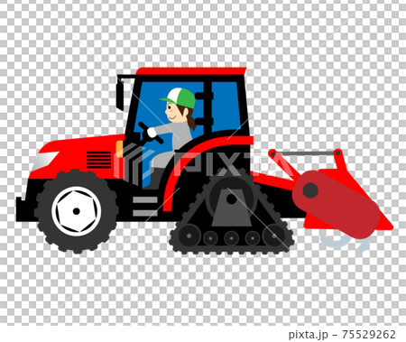 駕駛拖拉機的女人(履帶式) 駕駛拖拉機的女人(履帶式) 75529262