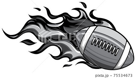super fast rugby ball that has a red color. 75534673