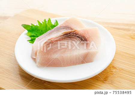 メカジキの切り身の写真素材