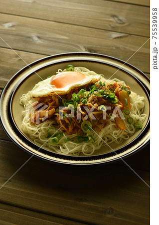 豚キムチそうめん 75539958