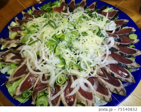スーパーのかつおカルパッチョ スーパーのかつおカルパッチョ 75540832