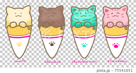 Cat vanilla ice store cream