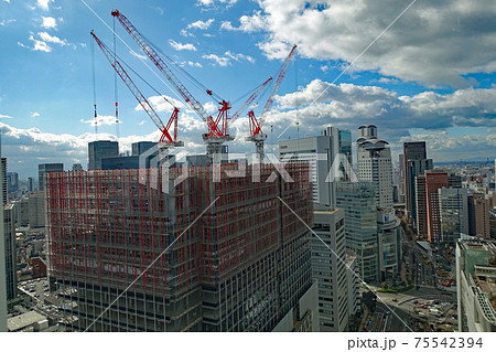 建築イメージ 梅田超高層複合ビル建築中の写真 建築イメージ 梅田超高層複合ビル建築中の写真 75542394