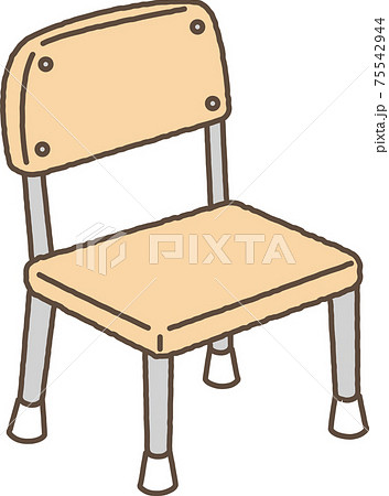 保育園の椅子のイラスト素材