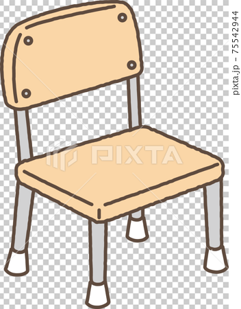 保育園の椅子のイラスト素材