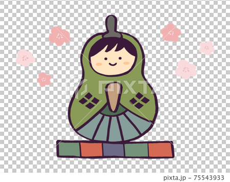 かわいいひな祭り イラスト素材bのイラスト素材