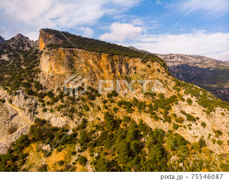 Lycian rock-cut tombs in ancient Pinara, Turkey Lycian rock-cut tombs in ancient Pinara, Turkey 75546087