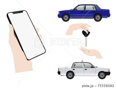 スマートフォンと運転代行 75556082