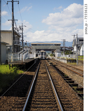 飛騨古川の駅構内の風景 75556123