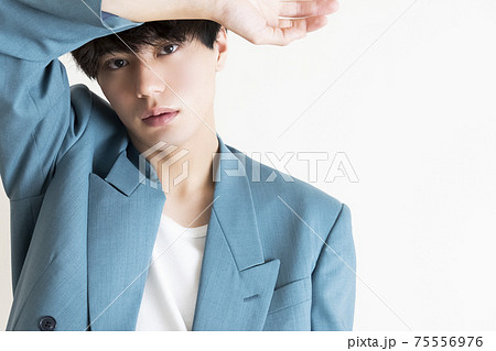 Cool Male Portrait Stock Photo