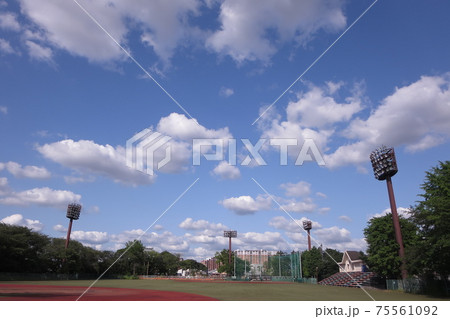 東京、板橋区立小豆沢野球場(2面)の5月の風景です 東京、板橋区立小豆沢野球場(2面)の5月の風景です 75561092