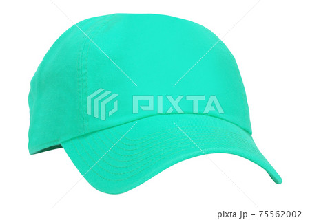 Green cap isolated on white Green cap isolated on white 75562002