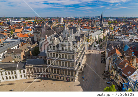 Gent cityscape - Belgium Gent cityscape - Belgium 75566308