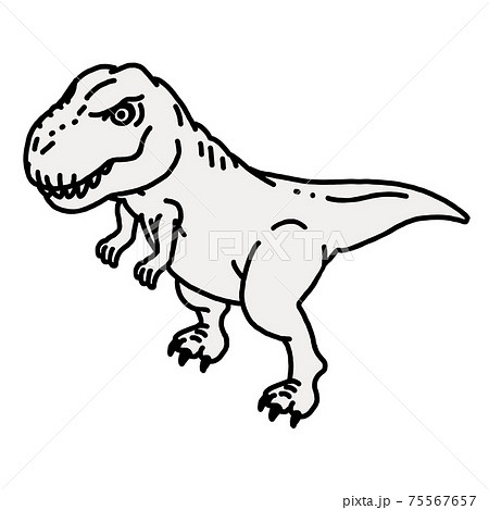 Dinosaur Tyrannosaurus Stock Illustration