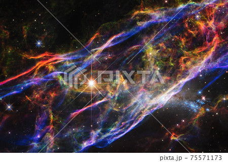 Outer space. Elements of this image furnished by NASA 75571173