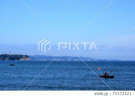 茅ヶ崎海岸　冬のボート釣り 75572321