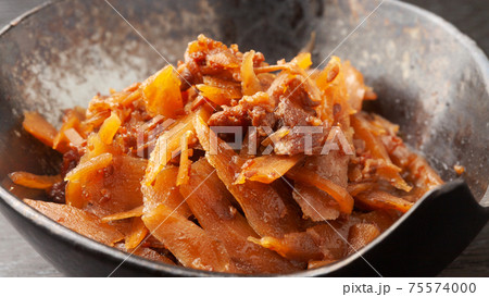 牛肉とごぼうのしぐれ煮 牛肉とごぼうのしぐれ煮 75574000