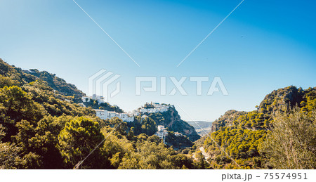 View on the white villages of Andalusia, Spain View on the white villages of Andalusia, Spain 75574951