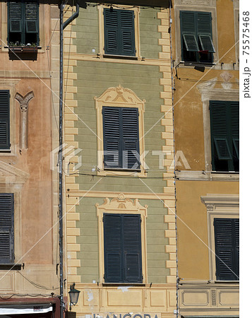 Portofino pictoresque village Italy colorful buildings Portofino pictoresque village Italy colorful buildings 75575468