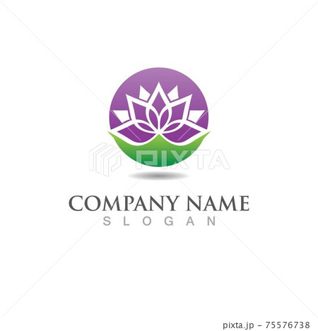 Beauty Vector lotus icon Beauty Vector lotus icon 75576738