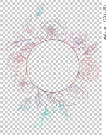 金屬花花環 75583395