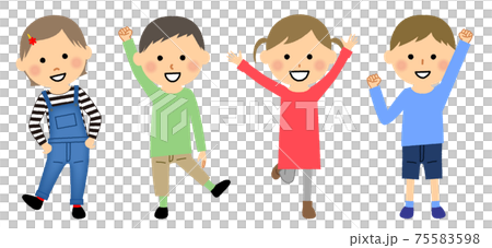 こども達　幼児 75583598