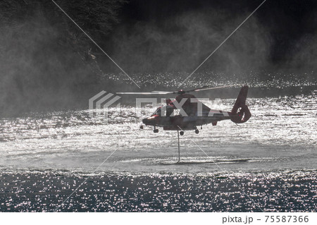 消防ヘリコプター 訓練 冬 2月 東京 消防ヘリコプター 訓練 冬 2月 東京 75587366