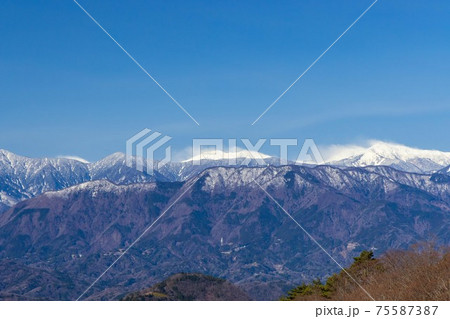 雪に覆われた春の山々 雪に覆われた春の山々 75587387