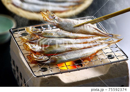 ししゃも炭火焼き ししゃも炭火焼き 75592374