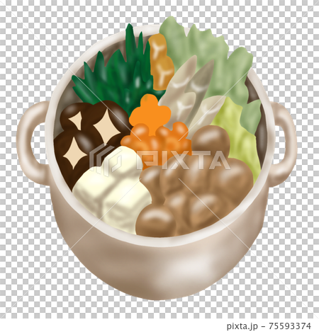 ちゃんこ鍋(主線なし) ちゃんこ鍋(主線なし) 75593374