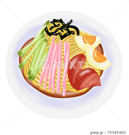 冷やし中華(主線なし) 75593463