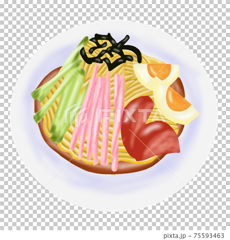 冷やし中華(主線なし) 75593463
