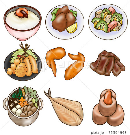 食べ物セット 75594943