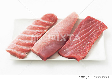 本マグロの刺し身 柵 本マグロの刺し身 柵 75594954