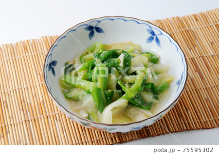 分葱の酢味噌和え 分葱の酢味噌和え 75595302