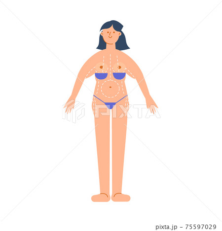 Female Body Correction Composition 75597029
