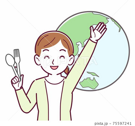 脱プラで地球環境を考える人 75597241
