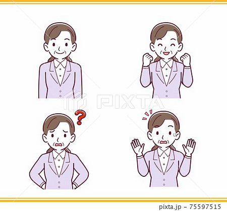 人物の正面 75597515